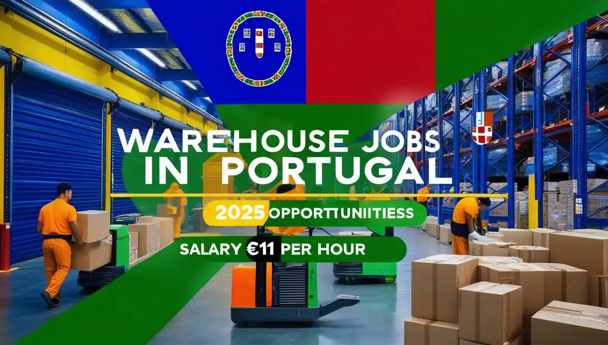Warehouse Jobs in Portugal for Foreigners 2025 Salary €11 Per Hour