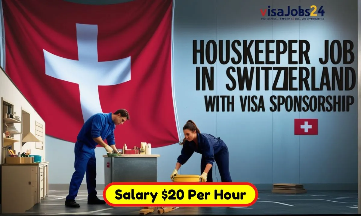Housekeeper Job in Switzerland with Visa Sponsorship 2025 Salary $20 Per Hour