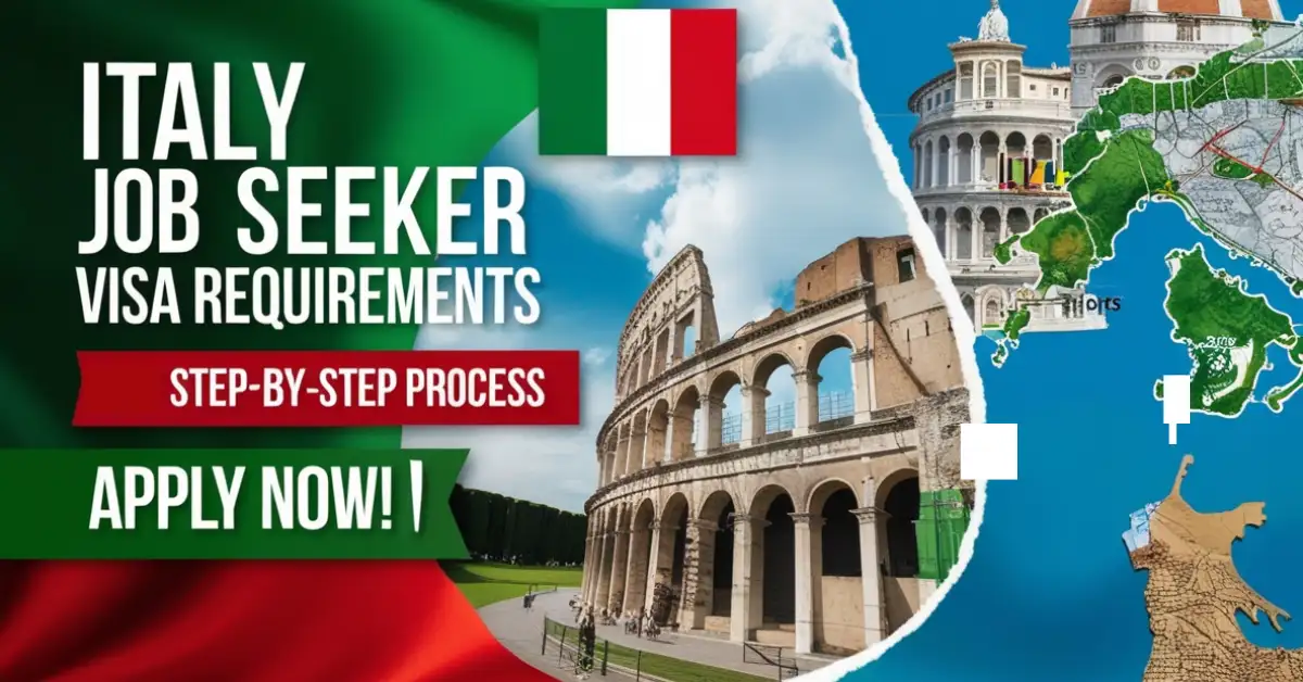 Italy Job Seeker Visa Requirements and Step-by-Step Process 2025 Unlock Your Dream Career in Italy!
