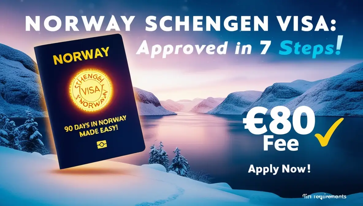Norway Schengen Visa 2025 Application Steps and Requirements
