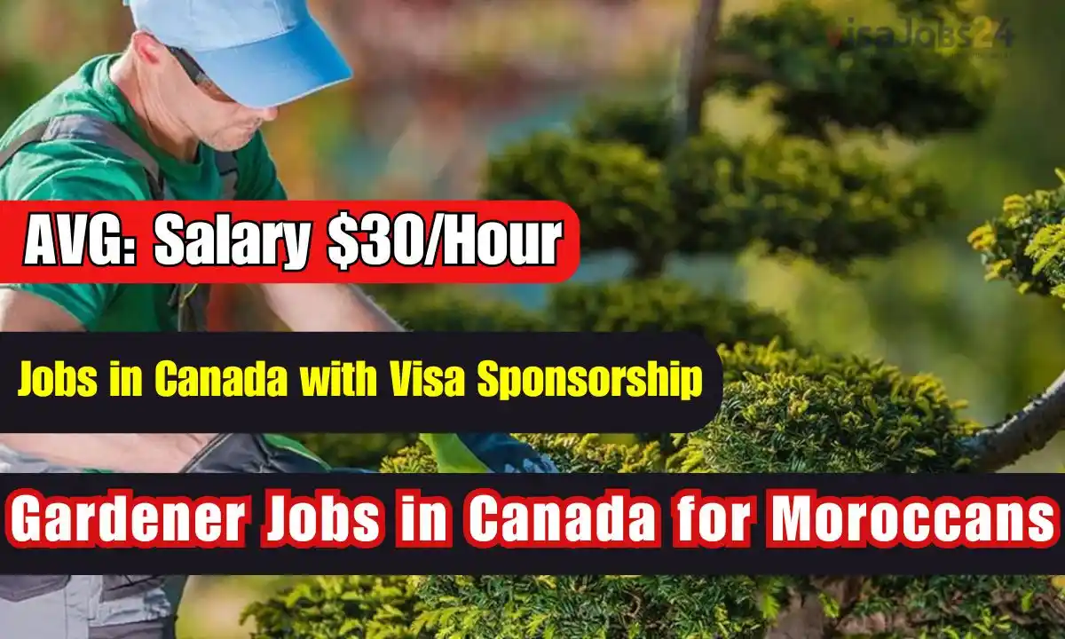 Professional Gardener Jobs in Canada for Moroccans: Salary $30/Hour in 2025 with Visa Sponsorship!